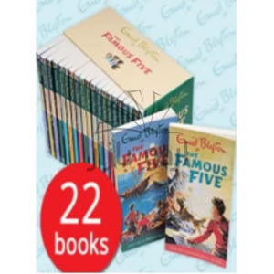 Famous Five Set of 20 Books by Enid Blyton