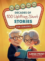 Decades of Uplifting Short Stories for Seniors: 100 Funny Stories from the 50s to 90s that are Easy to Read for Elderly Women and Men