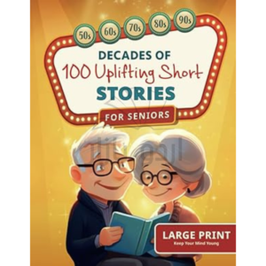 Decades of Uplifting Short Stories for Seniors: 100 Funny Stories from the 50s to 90s that are Easy to Read for Elderly Women and Men
