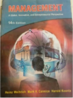 Management 14th edition by Heinz Weihrich And Mark Cannice