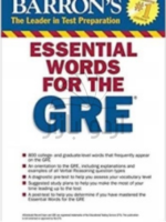 Barrons Essential Words for the GRE 4th Edition