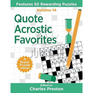 Quote Acrostic Favorites: Features 50 Rewarding Puzzles