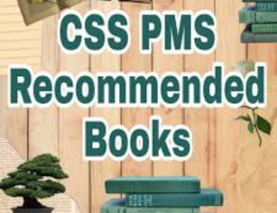 Books for CSS and PMS Exams